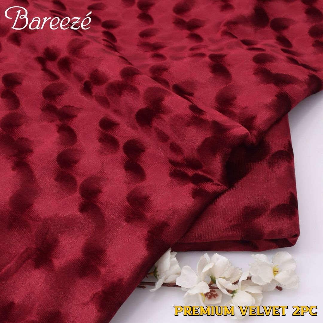 KOREAN VELVET 2PC - With 100% Gurranted